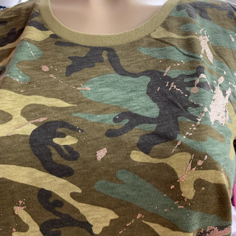 J.crew Mercantile Camo Collector Tee XS,S - Picture 6 of 8